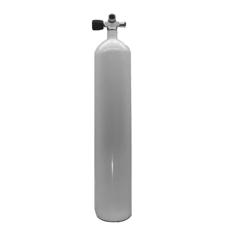 Geprüft ECS Tauchflasche 8,5L /232 bar Stahl konkav - Brückenventil links