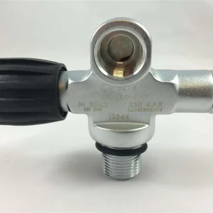 Flaschenventil, Sidemount Ventil 12544 links, 230 Bar, M25x2, einzeln oder als brückenventil Saisonangebot