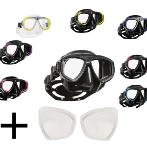 Rabatt Scubapro Tauchermaske Zoom EVO mit optischen Gläsern Konfigurator