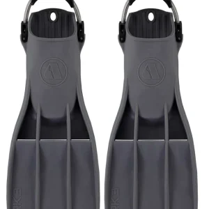 Expressversand Apeks RK3 HD Geräteflossen TEC Flossen mit Springstraps dunkelgrau