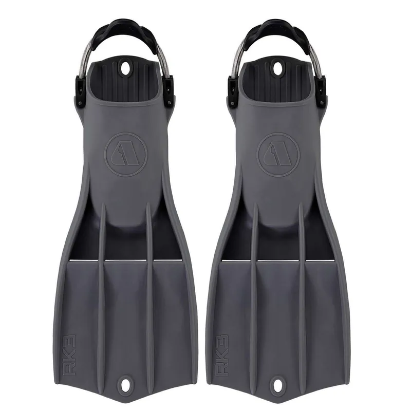 Nur Für Kurze Zeit Apeks RK3 Geräteflossen TEC Flossen mit Springstraps dunkelgrau