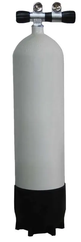 Top-Preis Tauchflasche, Tauchgerät, Stahl, 232 Bar, 10L, Doppelventil