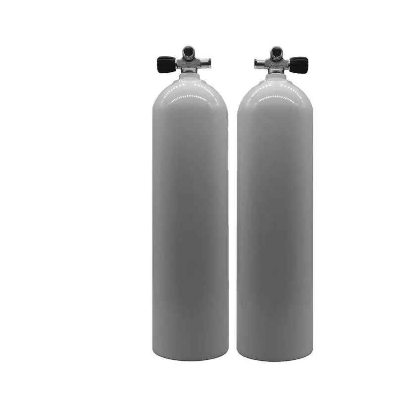 Stage Aluminium Sidemount Tauchflaschen Set 80cft, 11,1L weiß Begrenztes Angebot