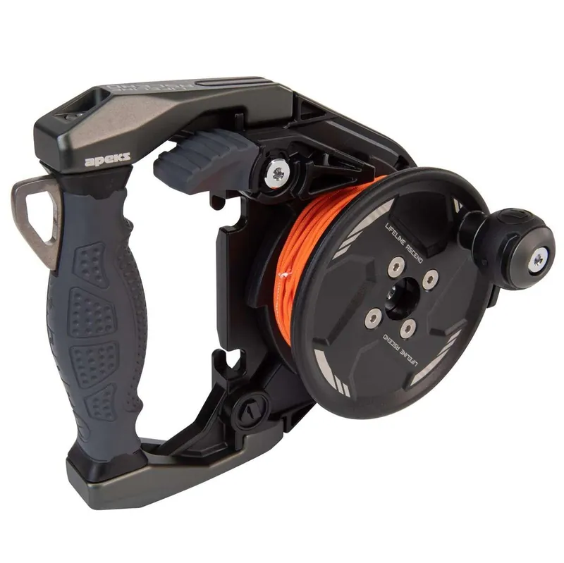 Preisreduziert Apeks Lifeline Ascend Reel grau 30 Meter