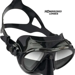 Cressi Tauchermaske, Apnoemaske Nano Black HD Solange Der Vorrat Reicht