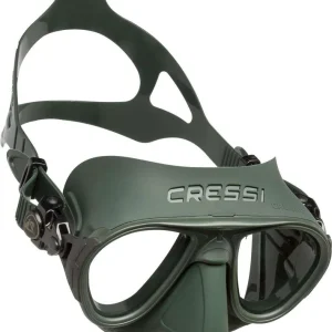 Cressi Tauchermaske, Apnoemaske Calibro grün Versand Am Gleichen Tag
