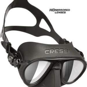 Cressi Tauchermaske, Apnoemaske Calibro schwarz HD Neue Kollektion