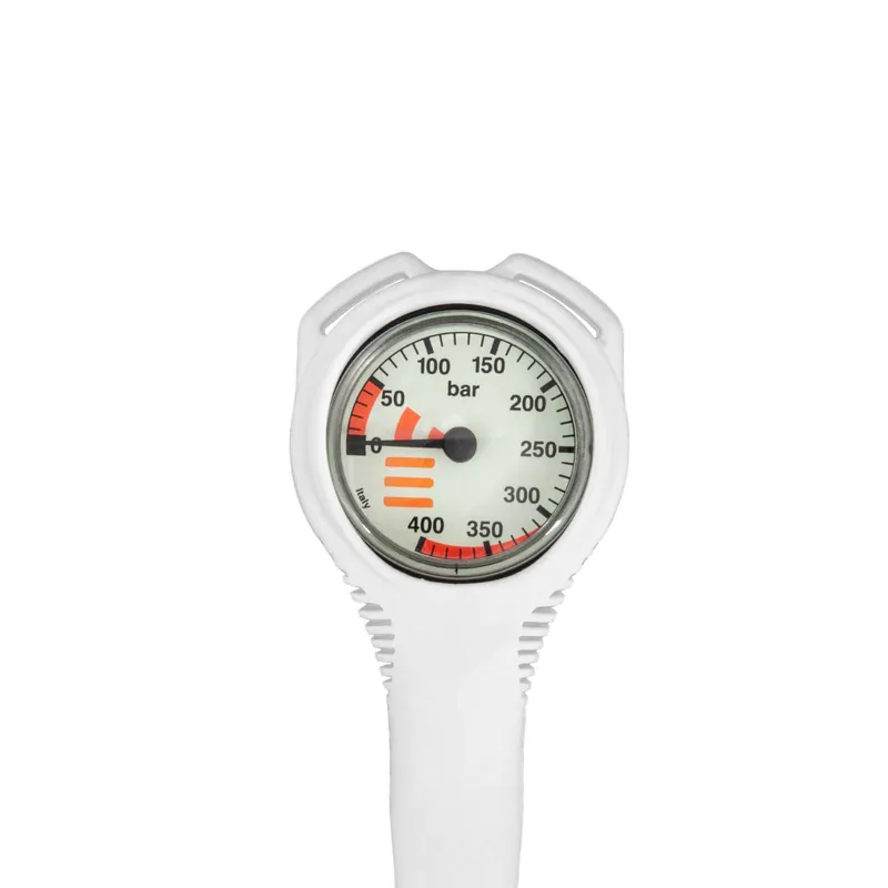 Super-Preis Tecline Finimeter Slim SPG, 300 bar, 52 mm mit Schutzhülle weiß