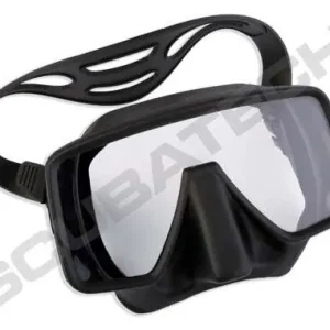 Tecline Tauchermaske Frameless Classic, Schwarz matt Top-Angebot