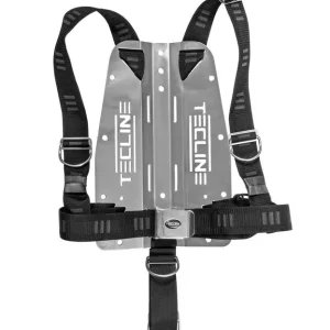 Kracherpreis Harness Tecline DIR weich, feste D-Ringe mit 3 mm Aluminium-Backplate