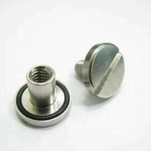 Tecline Spezialschraube und Mutter lang (14 mm, Edelstahl) mit O-Ring Sonderaktion