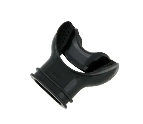 Preisknaller Tecline Ergonomisches Mundstück S/M, mit Gaumensegel, Schwarz