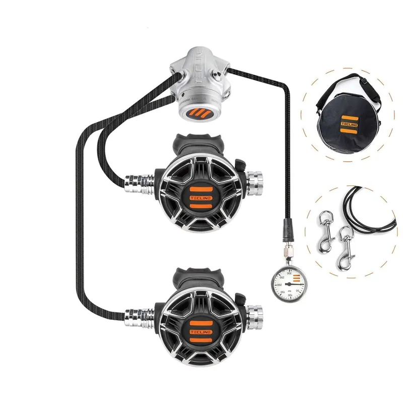 Sichere Zahlung Tecline Atemregler Set V1 TEC2 SemiTec-Set 1