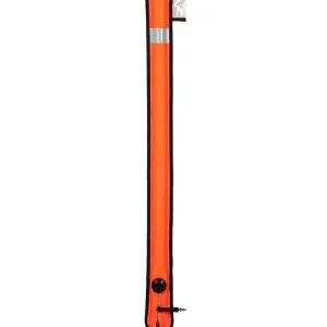 xDEEP DSMB Notfallsignalboje geschlossen, schmal, orange, 140 cm lang Echt