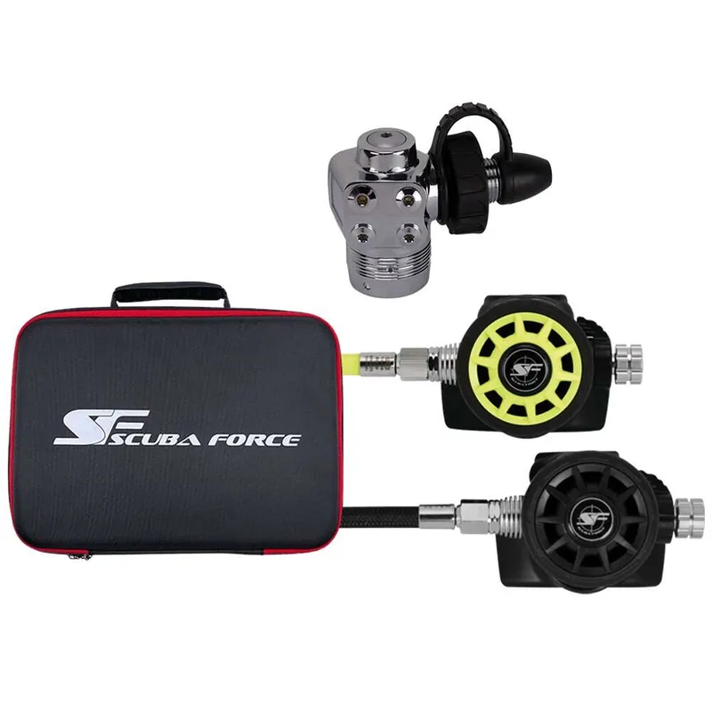 Scubaforce Atemregler Vorteilset Black Devil Pro Flex mit Octopus und Tasche Jetzt Bestellen