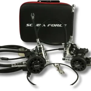 Geprüft Scubaforce Atemregler Black Devil Sidemount Set Flex – Atemregler für Tec- und Sidemount-Taucher