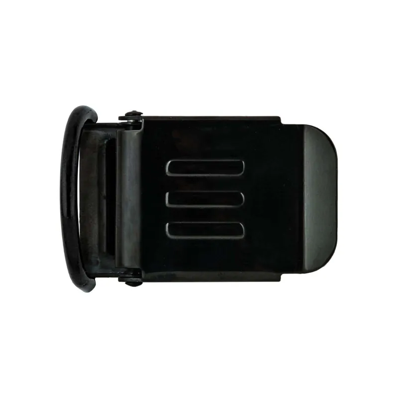 Letzte Chance Tecline Edelstahl-Gurtschnalle (50 mm) mit integriertem D-Ring, Military Line
