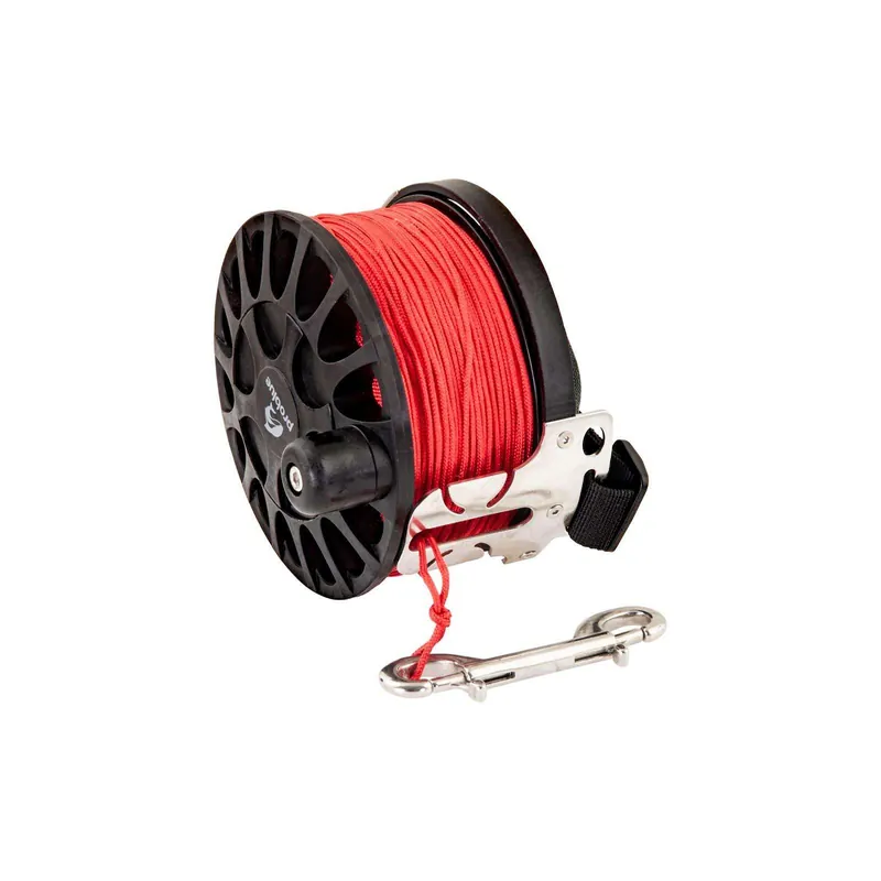 Tecline Smart-Reel, Spool 120m mit Edelstahl Doppelender Nur Für Kurze Zeit