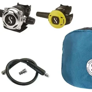 Scubapro Atemregler Set MK25 EVO A700, S270 Octopus Supersparset mit Tasche, Finimeter und Inflatorschlauch Direktkauf