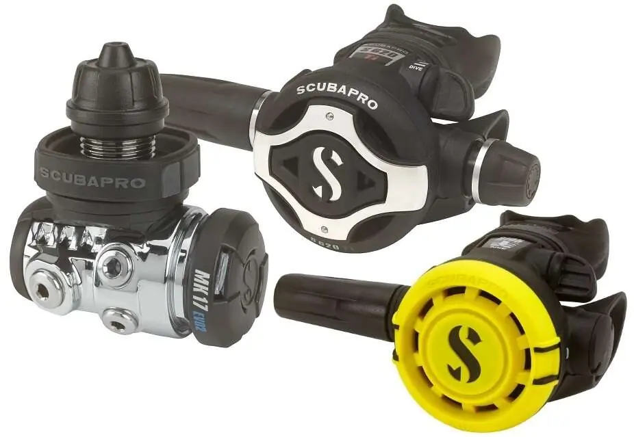 Scubapro Atemregler Set MK17 EVO S620 Ti mit R105 Octopus Neu Im Sortiment