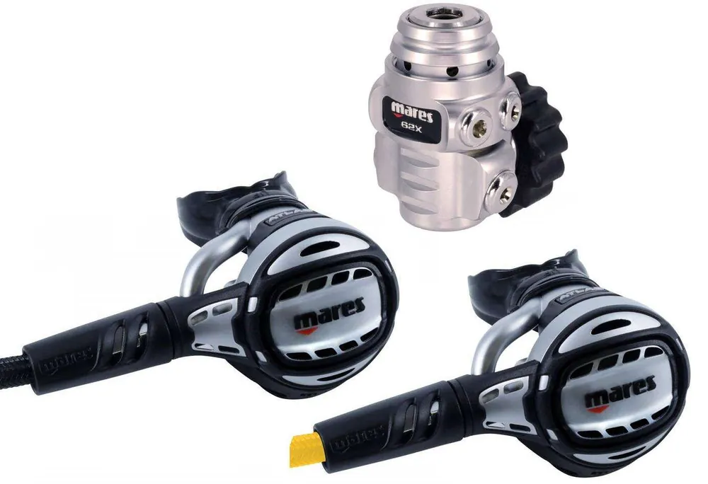 Kracherpreis SALE: Mares Atemreglerset Stufe Atlas 62x DIN mit Atlas Octopus