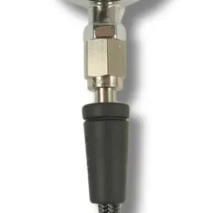 Stage TEC Finimeter SPG Dirzone – Schwarz/Nickel mit weißem Skalenblatt & Miflex HD Carbon 20 cm Angebot