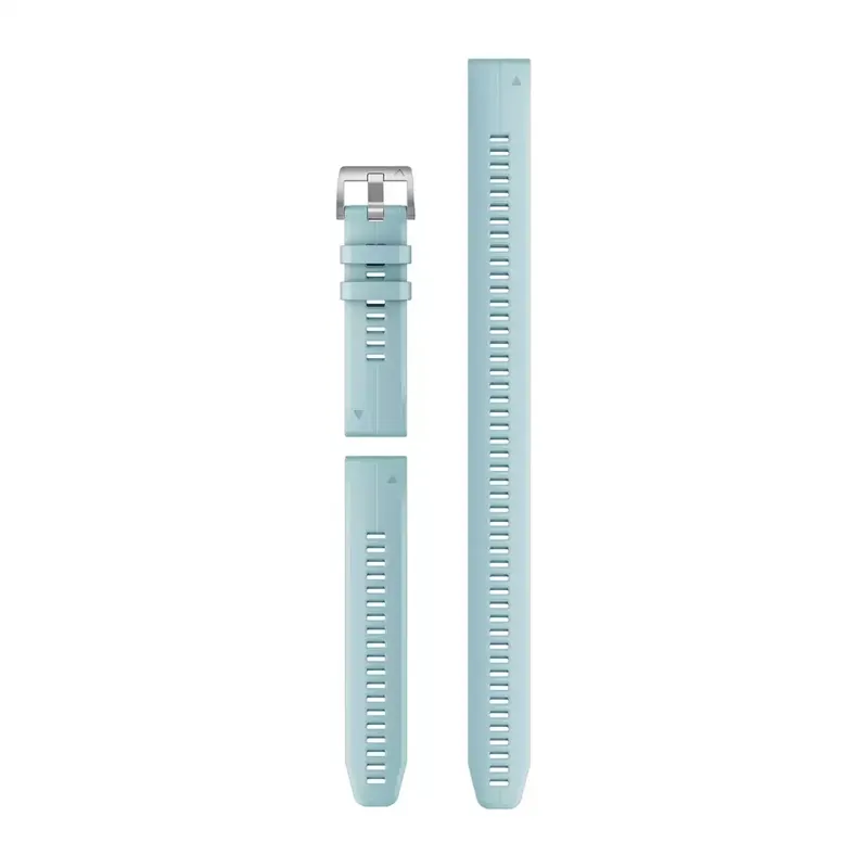Neue Kollektion Garmin Silikon QuickFit®-Armband Himmelblau (Tauchset 3-teilig) 22 mm