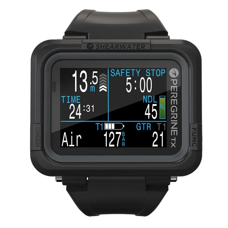 Knallerangebot Shearwater Peregrine TX, Diving Computer, luftintegrierter Tauchcomputer