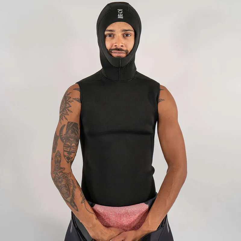 Fourth Element Neopren Hooded Vest, Unterziehhemd mit Kopfhaube 3/5mm Man Heißes Angebot