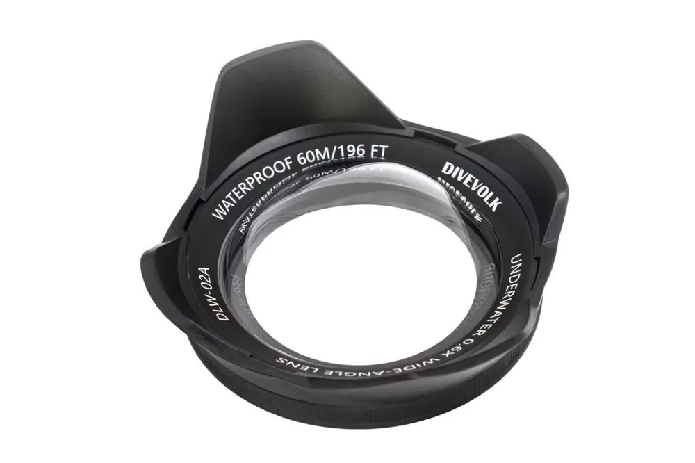 Divevolk - Seatouch 4 - Unterwasser 0,6x Weitwinkel Vorsatzlinse Beliebt