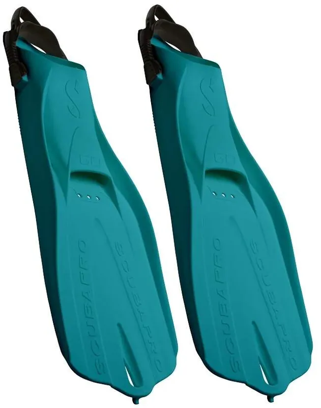 Scubapro Fersenbandflossen, Reiseflossen, Go Travel Fin türkis Abverkauf