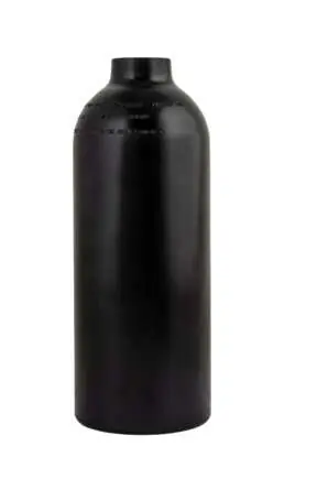 Tecline Argonflasche 1,5L schwarz Schneller Versand