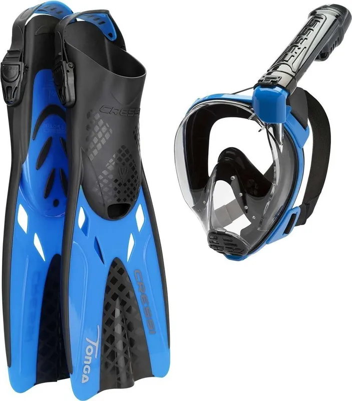 Cressi Baron + Tonga Combo Set Vollgesichtsmaske Schnorchelset Sofort Bestellen