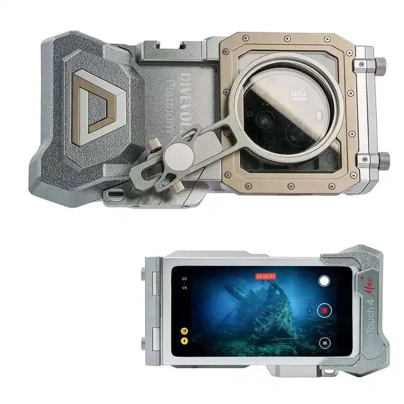 Divevolk - SeaTouch 4 Max - Platinum - Unterwassergehäuse Sonderangebot