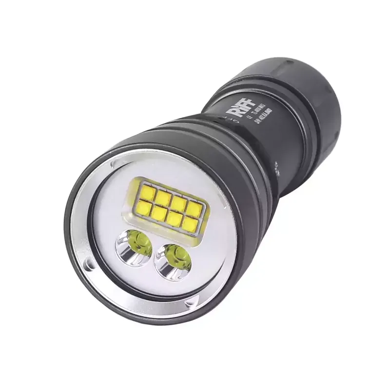 Ausverkauf Riff Tauchlampe, Handlampe TL 4000 MK2 titangrau