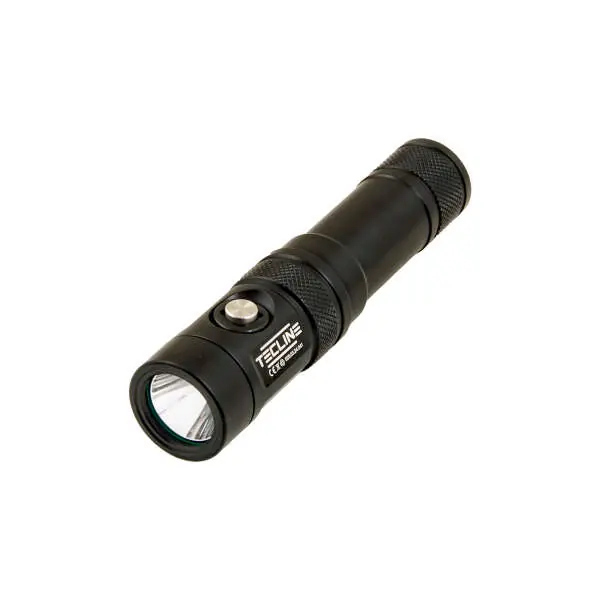 Tecline Tauchlampe LED-Leuchte US-17 Schwarz, 2000 Lumen Nur Für Kurze Zeit
