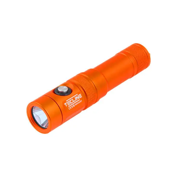 Tecline Tauchlampe LED-Leuchte US-17 Orange, 2000 Lumen Schnäppchen