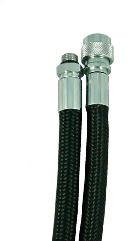 SALE: Miflex Inflatorschlauch mit Standardkupplung schwarz Preiswert