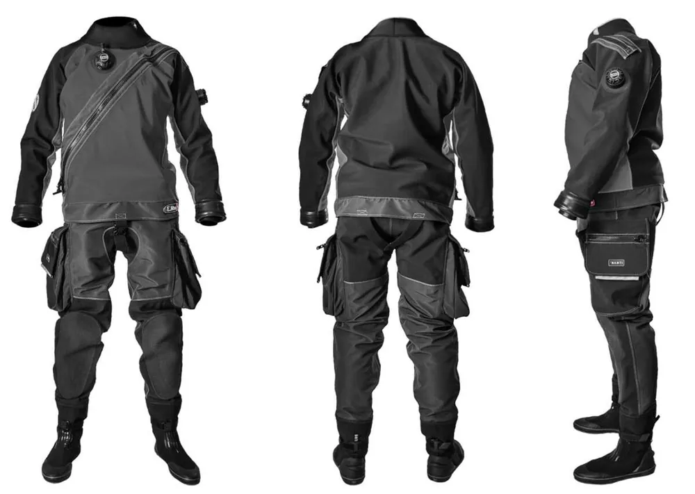 Preisknaller Santi Demoanzug XXLS Trockentauchanzug E.Lite PLUS, elite PLUS Man