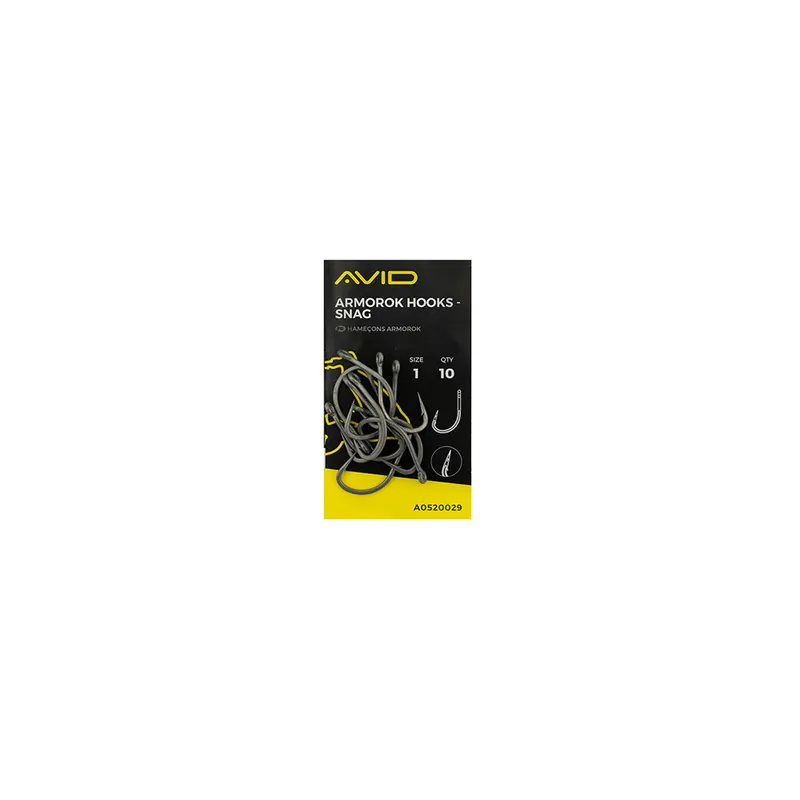 Avid Armorok Hooks Snag Neu Im Sortiment