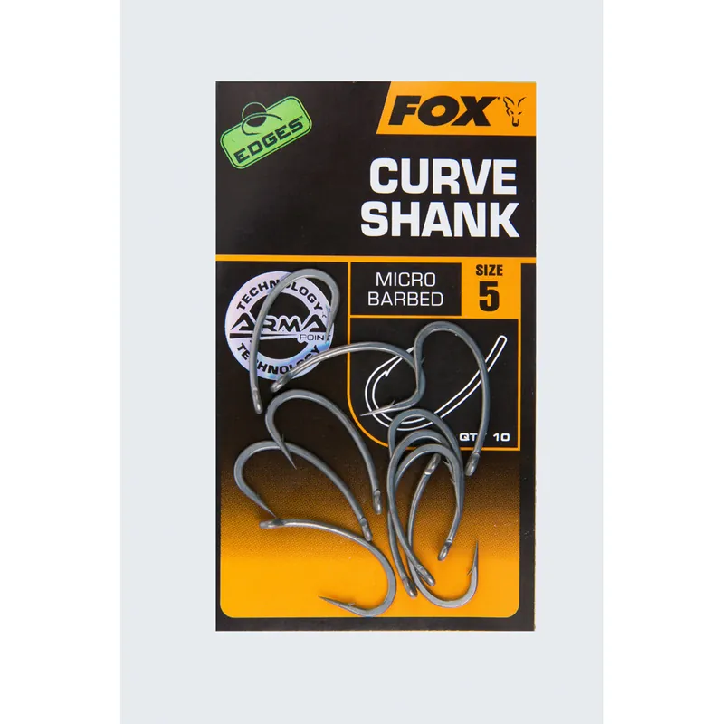 FOX Edges Curve Shank Hook Solange Der Vorrat Reicht