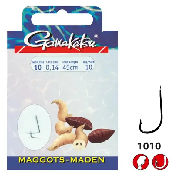 Gamakatsu Haken BKD-1010R Maden 120cm Neu
