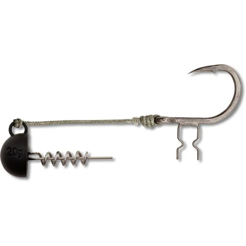 Solange Der Vorrat Reicht Black Cat Shad Claw Rig