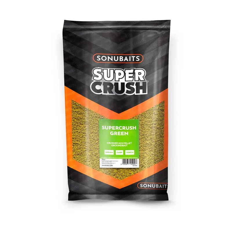 Sonubaits Groundbait Supercrush Green 2kg Rabatt