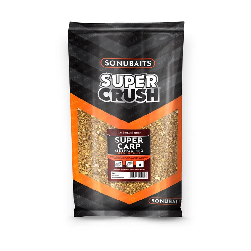 Sonubaits Groundbait Super Carp Method Mix (2kg) Neue Ware