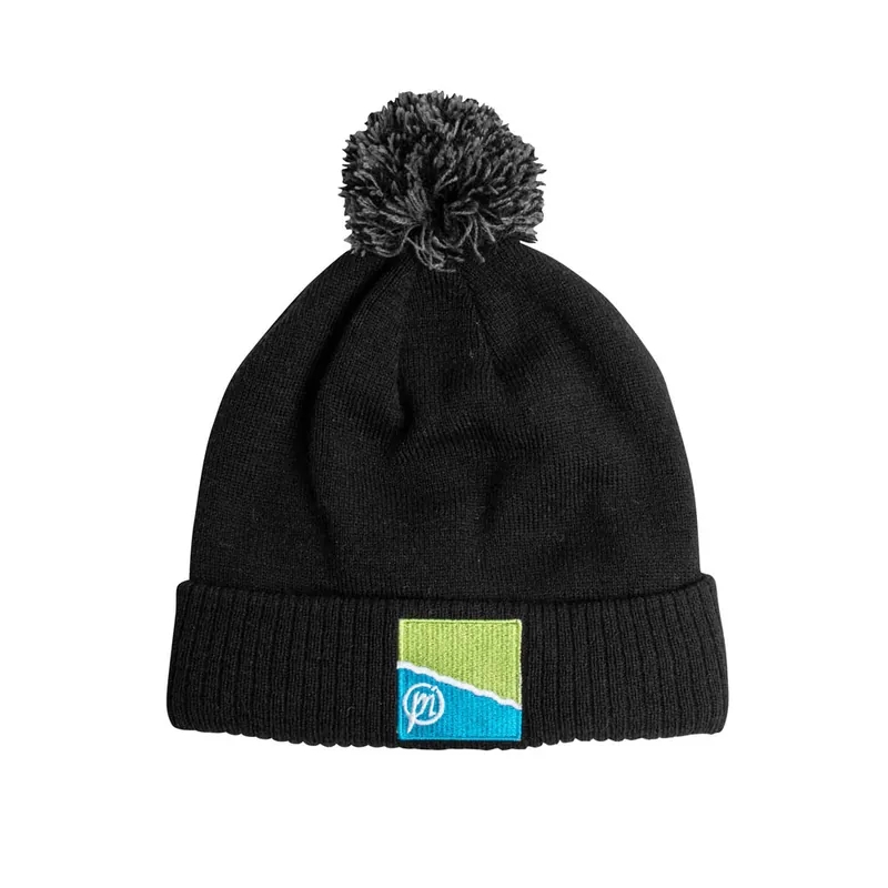 Preston Black/Grey Bobble Hat Abverkauf
