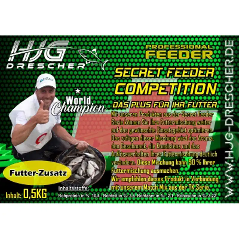 HJG Futterzusatz TK Secret Feeder COMPETITION Nur Für Kurze Zeit