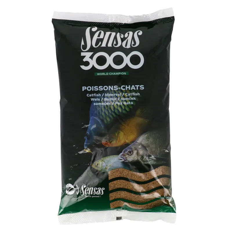 Sensas 3000 Chat (Katzenwels) 1kg Neue Kollektion