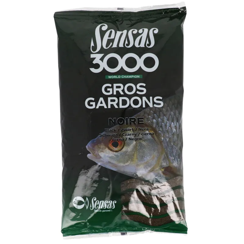 Echt Sensas 3000 Gros Gardons Noire (Schwarz) 1kg