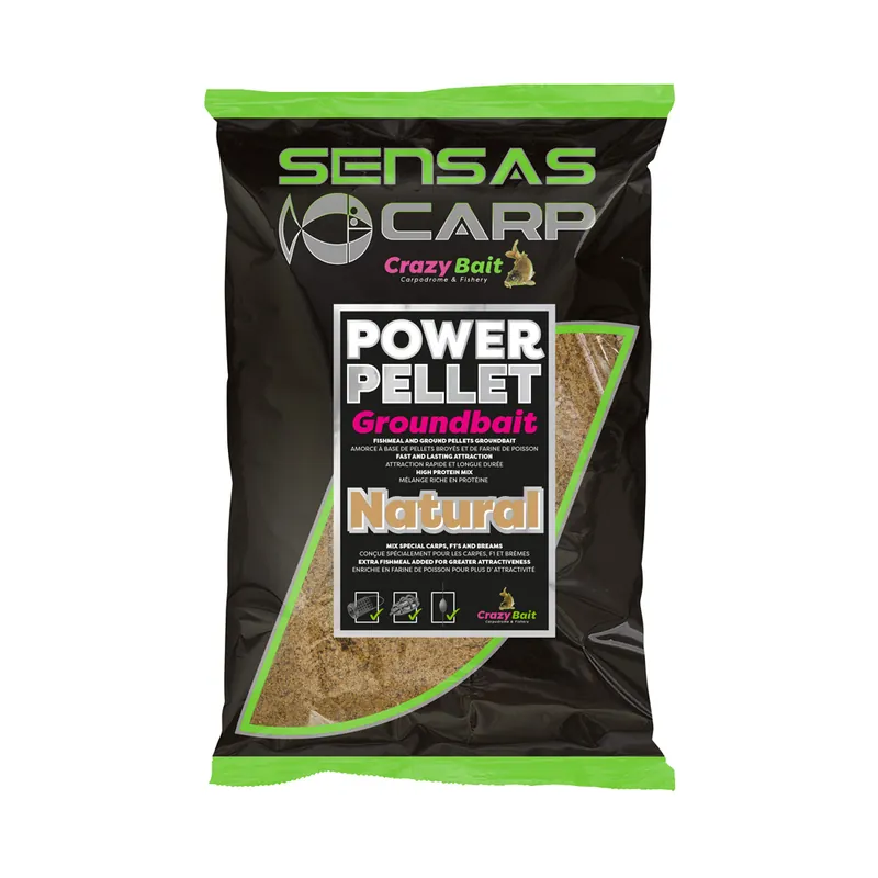 Sensas UK Power Pellet Natural Aktuell